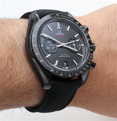 omega speedmaster chronograph dark side of the moon replica|omega speedmaster moonwatch black ceramic.